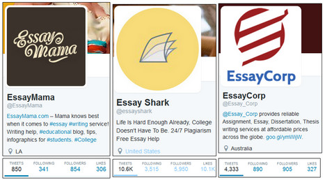 EssayWritingAccountsOnTwitter